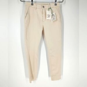 Cosmic Blue Love Women's Oatmilk Pants Size 27P